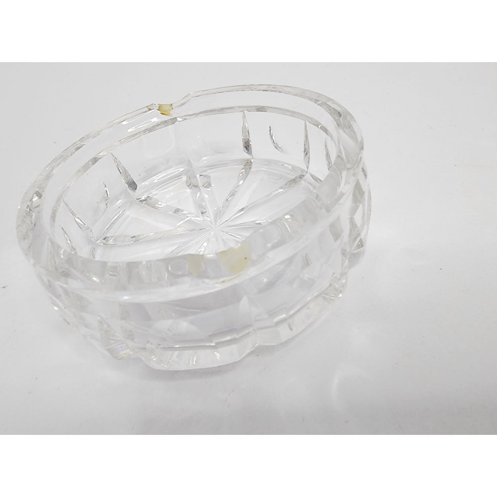 Crystal Ashtray Small Vintage - Picture 6 of 9